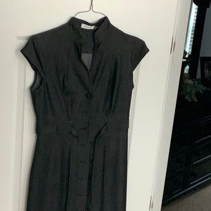 Calvin Kline Dark Blue Denim Dress. Size 6. Worn twice and dry cleaned.